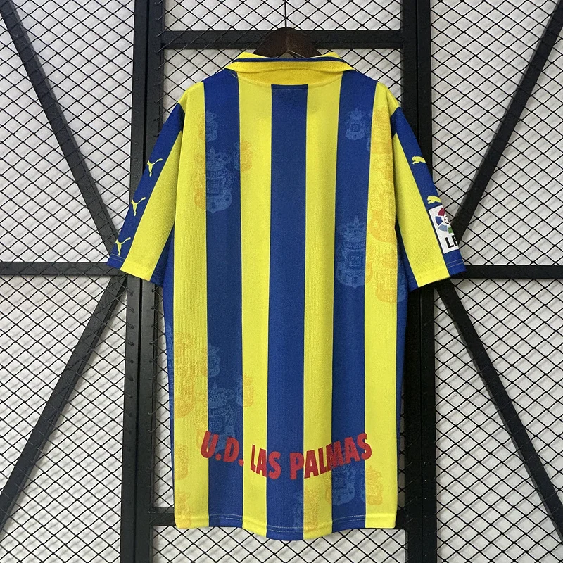 97-98 Las Palmas Away Retro soccer jersey