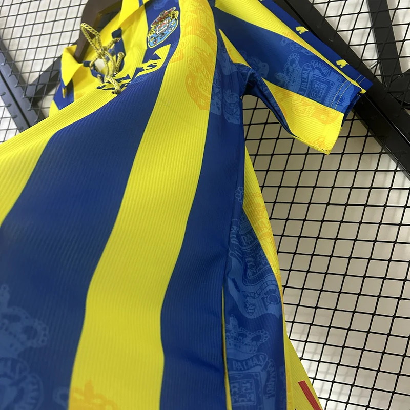 97-98 Las Palmas Away Retro soccer jersey