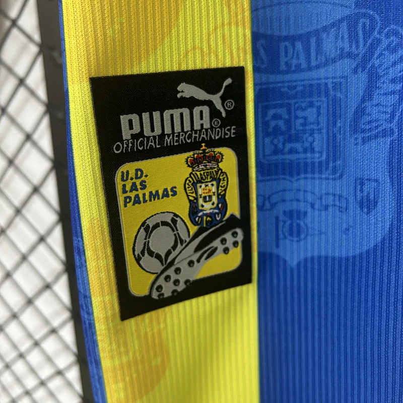 97-98 Las Palmas Away Retro soccer jersey