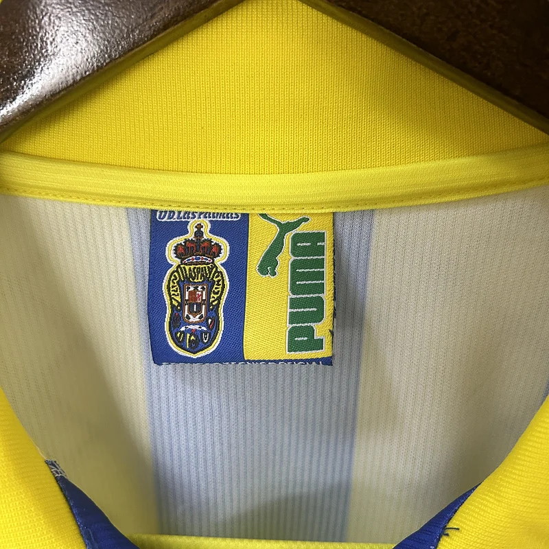 97-98 Las Palmas Away Retro soccer jersey