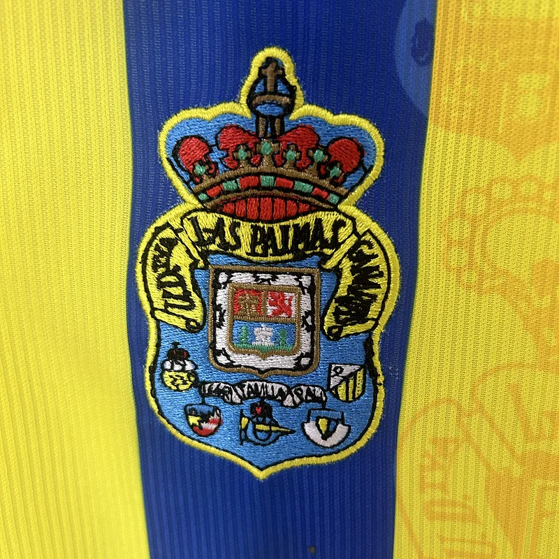 97-98 Las Palmas Away Retro soccer jersey