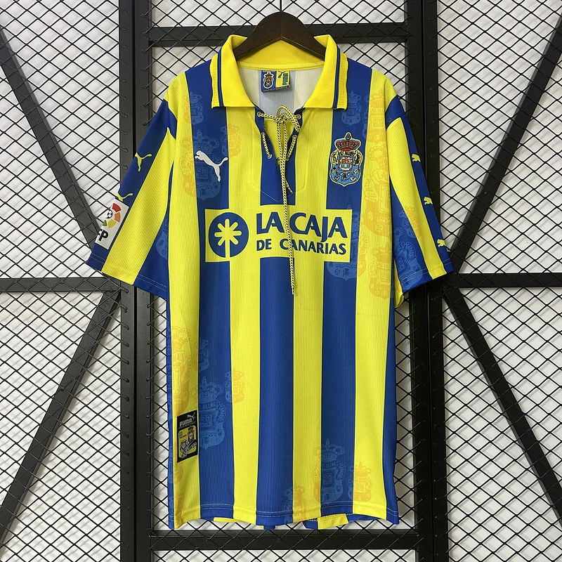 97-98 Las Palmas Away Retro soccer jersey