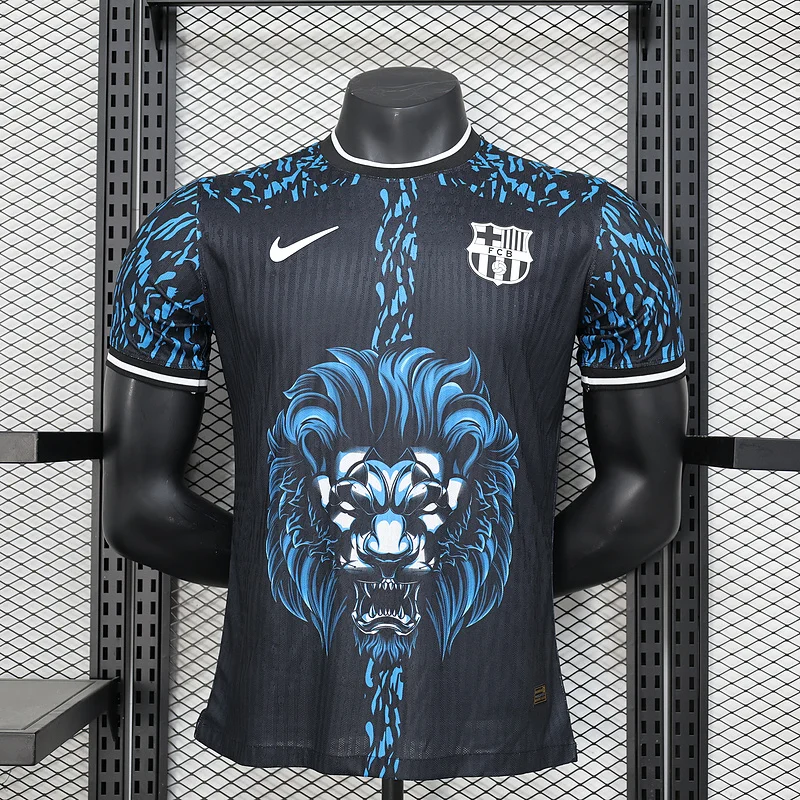 24-25 Barcelona Player Special Edition blue soccer jersey