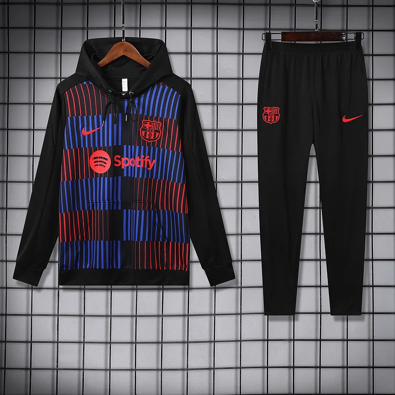 24-25 Barcelona soccer hoody suit