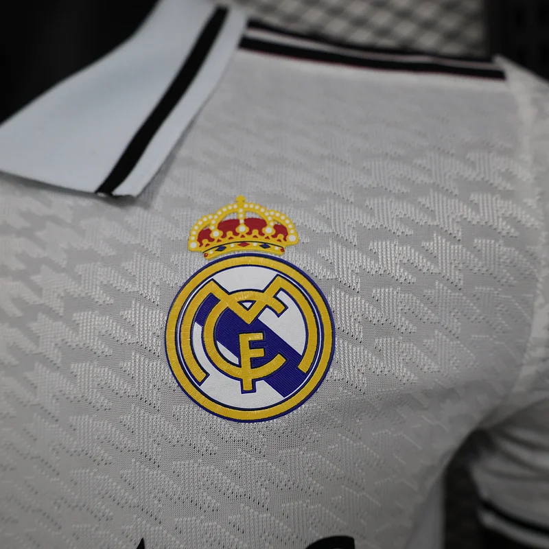 24-25 Real Madrid White player version soccer jersey