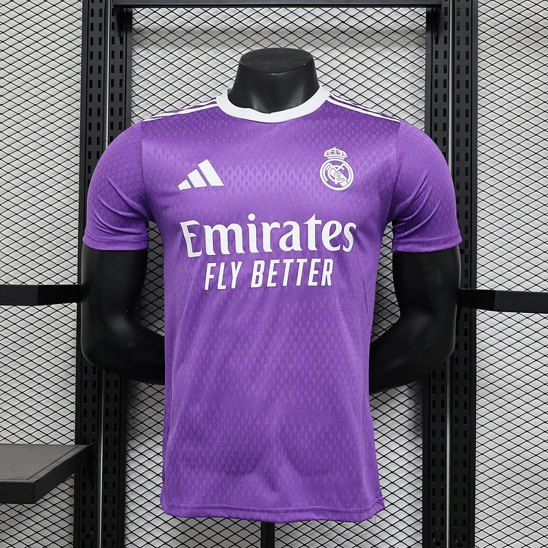 24-25 Real Madrid Purple special player version soccer jersey