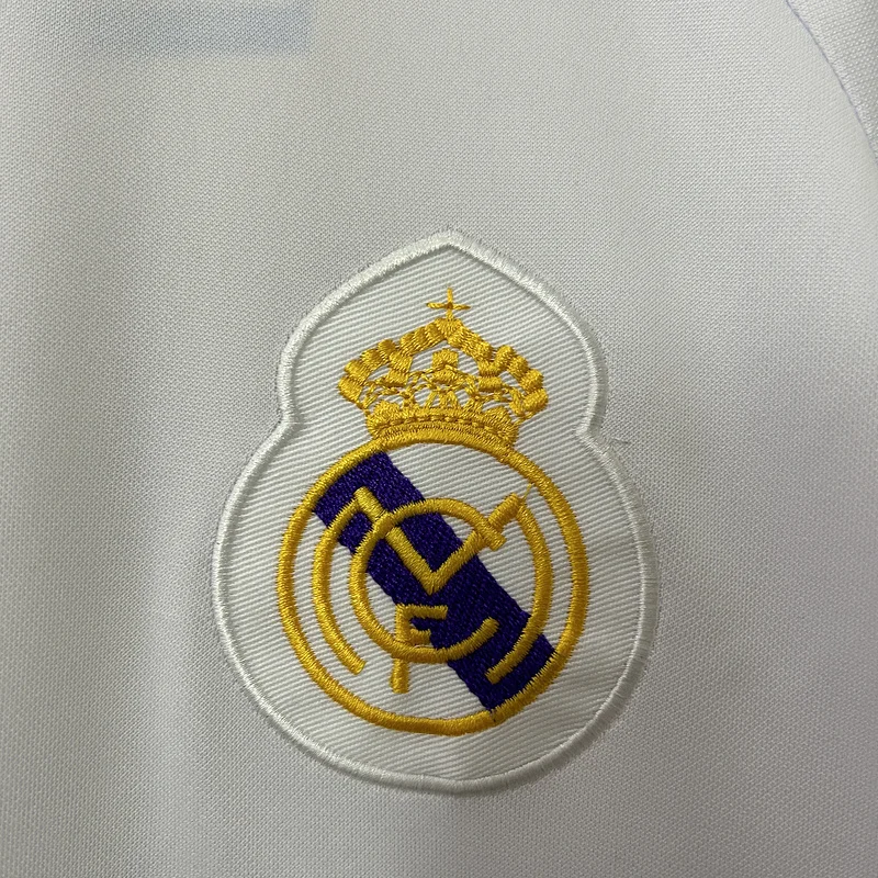 84-85 Real Madrid home retro soccer jersey