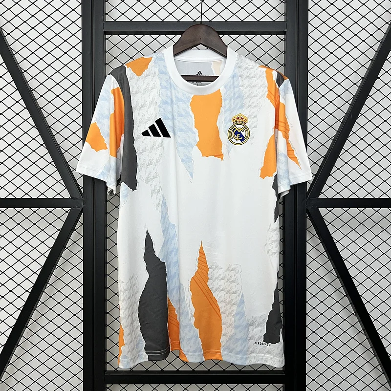 24-25 Real Madrid soccer training jersey