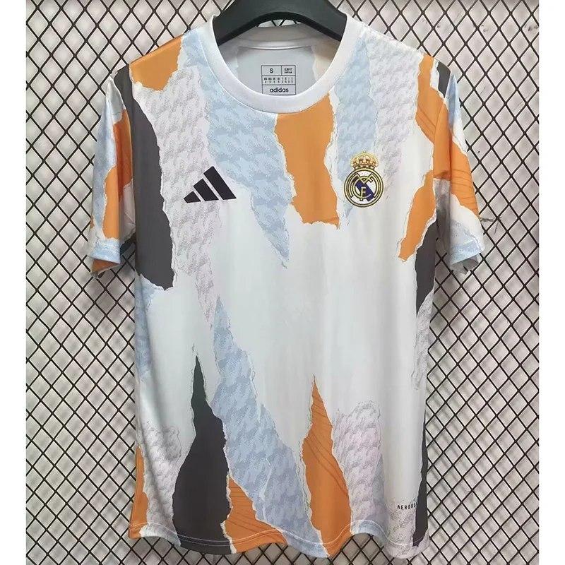 24-25 Real Madrid Colorblock training soccer jersey