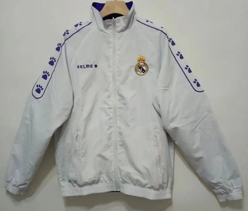 24-25 Real Madrid Reversible soccer windbreaker