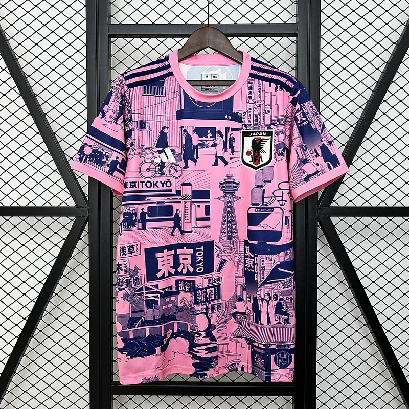 2024 Japan Special Edition pink soccer jersey