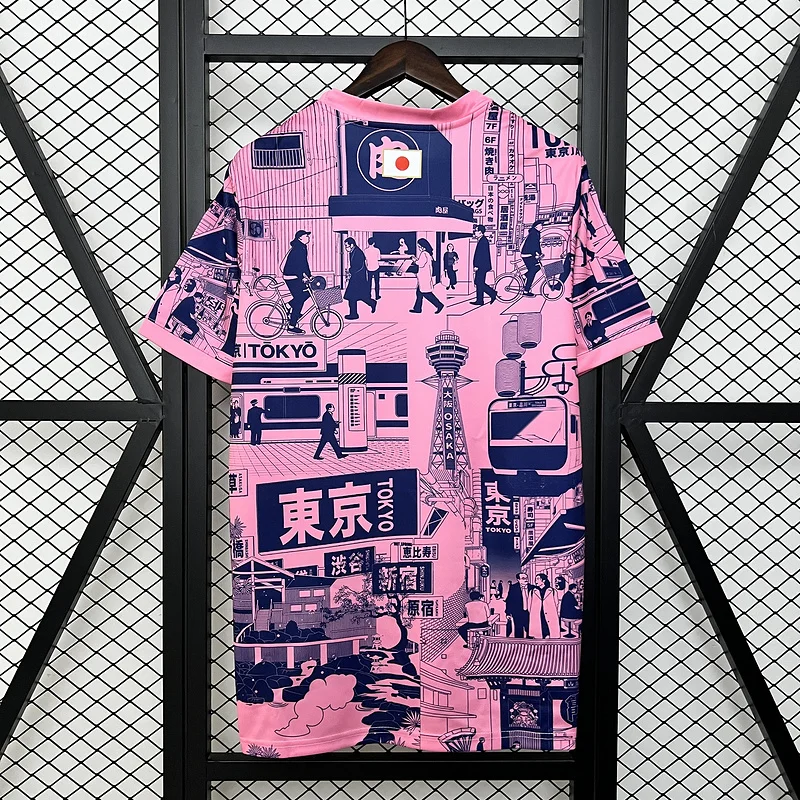 2024 Japan Special Edition pink soccer jersey