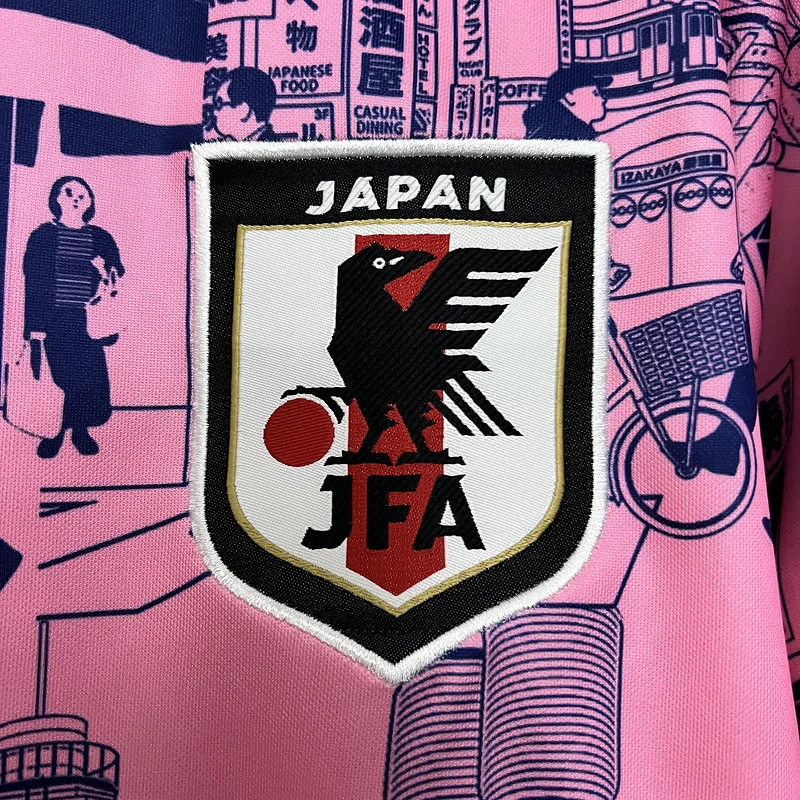 2024 Japan Special Edition pink soccer jersey