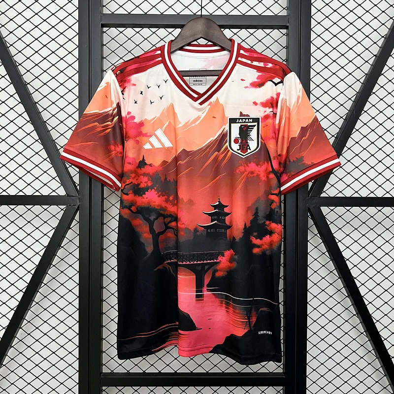 2024 Japan Special Edition red soccer jersey