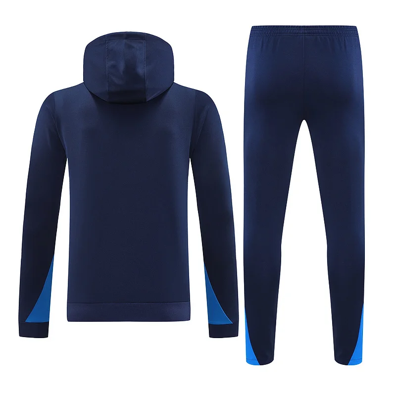 24-25 Chelsea royal blue hoodie suit