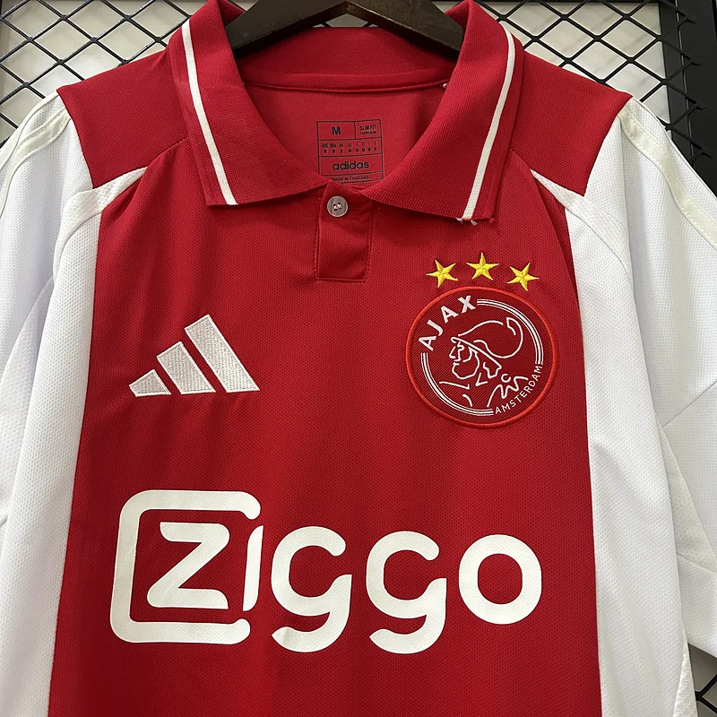 24/25 Ajax Home soccer jersey