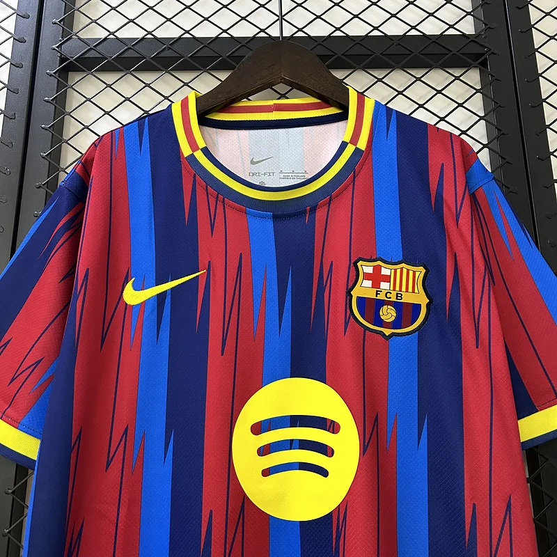 24/25 Barcelona with yellow big logo Special Edition soccer jersey