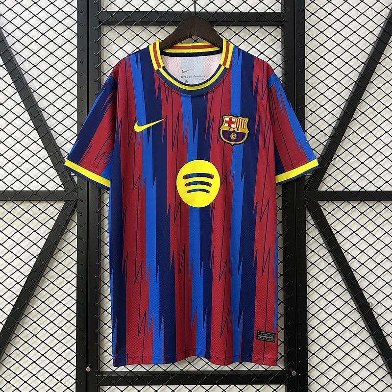 24/25 Barcelona with yellow big logo Special Edition soccer jersey