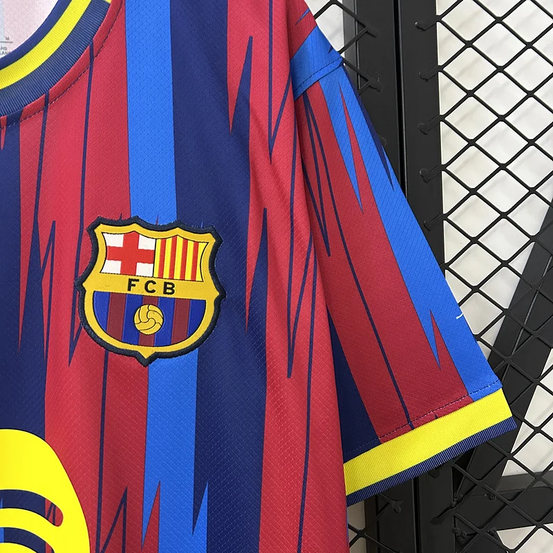 24/25 Barcelona with yellow big logo Special Edition soccer jersey