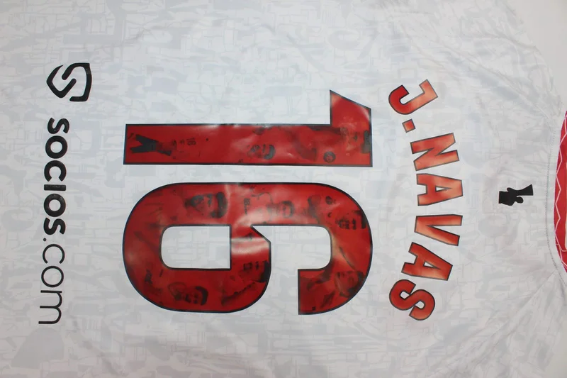 24-25 Sevilla home navas retired version soccer jersey