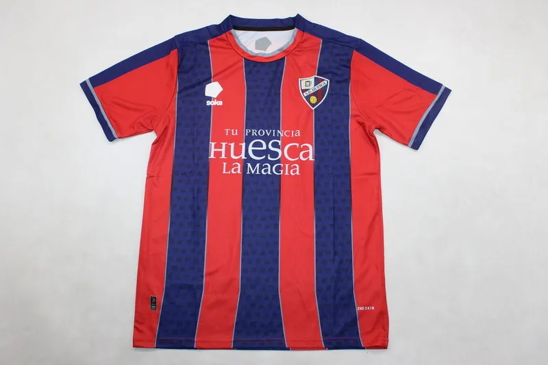 24-25 Huesca home soccer jersey