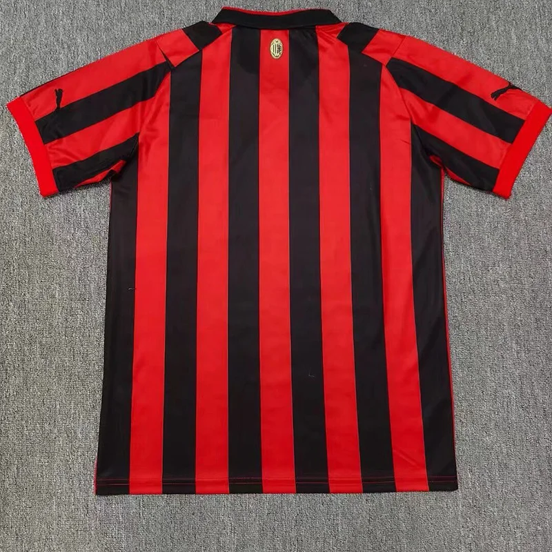 24-25 AC Milan 125th Anniversary Edition red and black soccer jersey