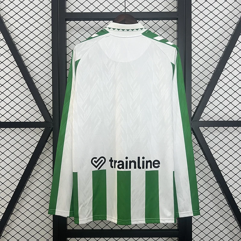 24-25 Real Betis Home Long Sleeve soccer jersey