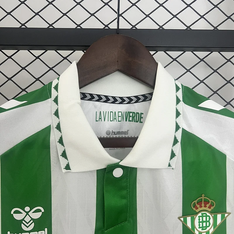 24-25 Real Betis Home Long Sleeve soccer jersey