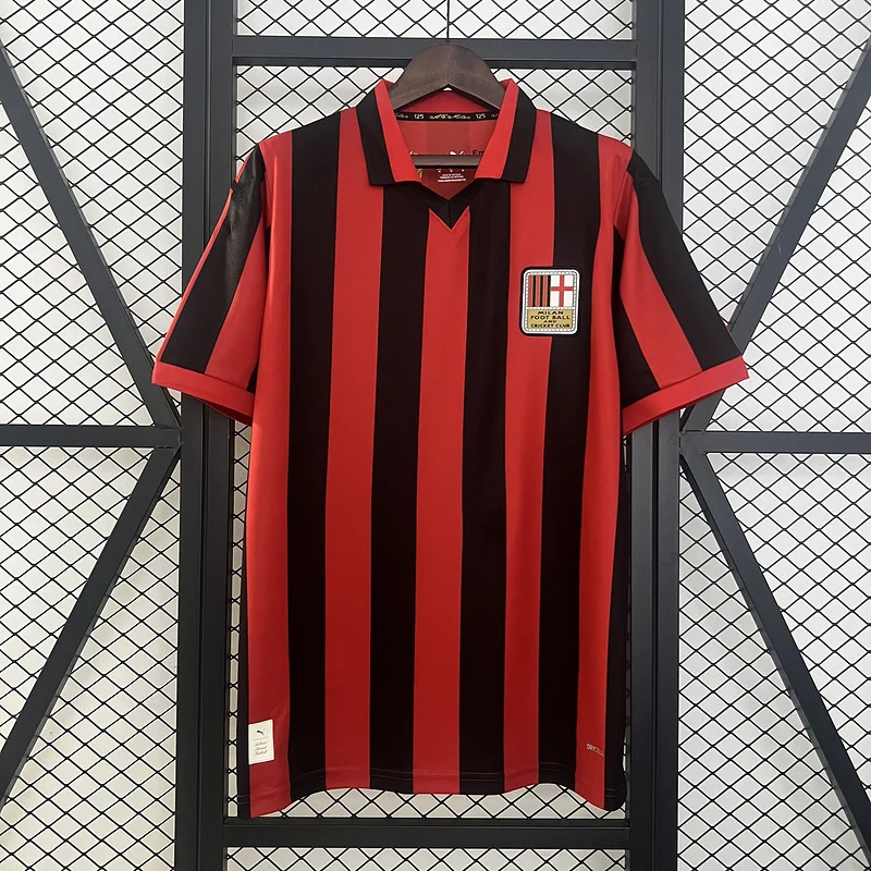 24-25 AC Milan 125th Anniversary Commemorative Edition football jersey