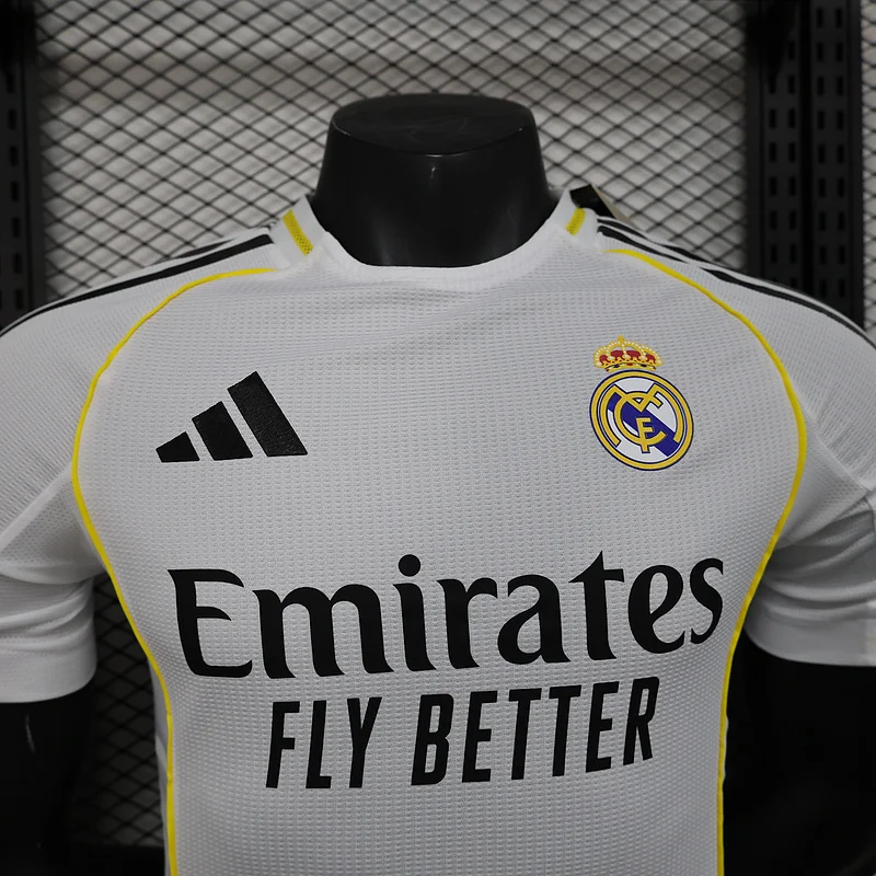 25-26 Real Madrid home player version football jersey