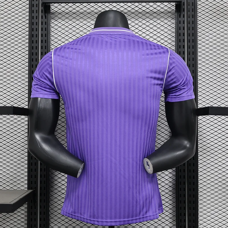 25-26 Real Madrid Purple special player version soccer jersey