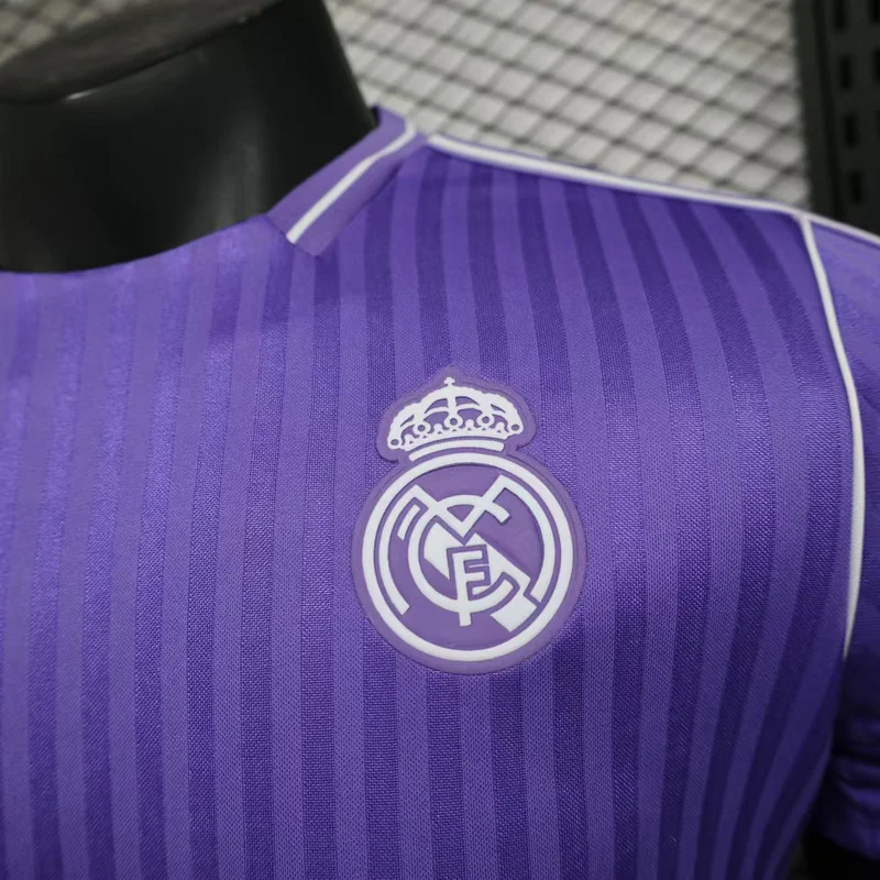 25-26 Real Madrid Purple special player version soccer jersey