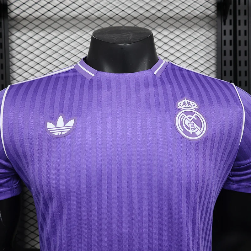 25-26 Real Madrid Purple special player version soccer jersey
