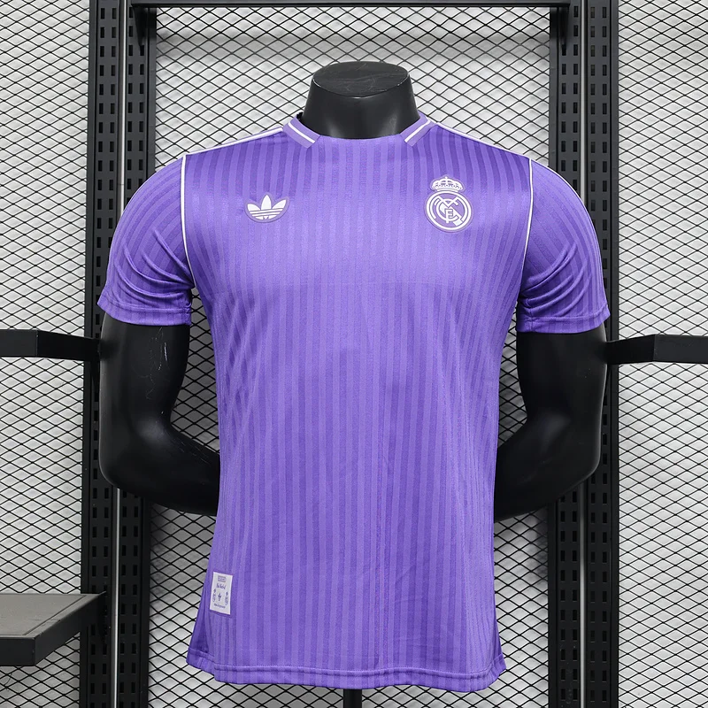 25-26 Real Madrid Purple special player version soccer jersey