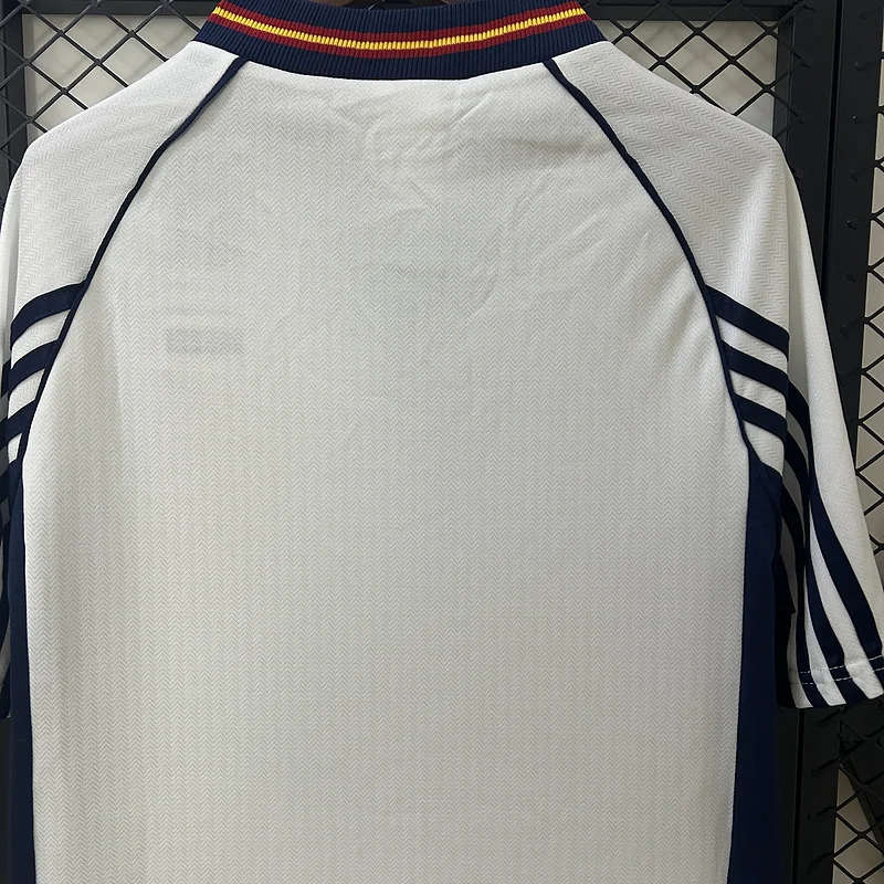 1998 Spain Away Retro Soccer Jersey