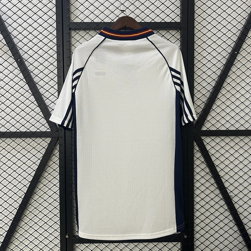 1998 Spain Away Retro Soccer Jersey