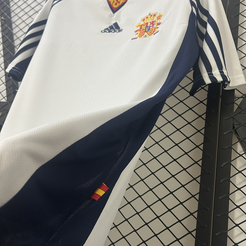 1998 Spain Away Retro Soccer Jersey