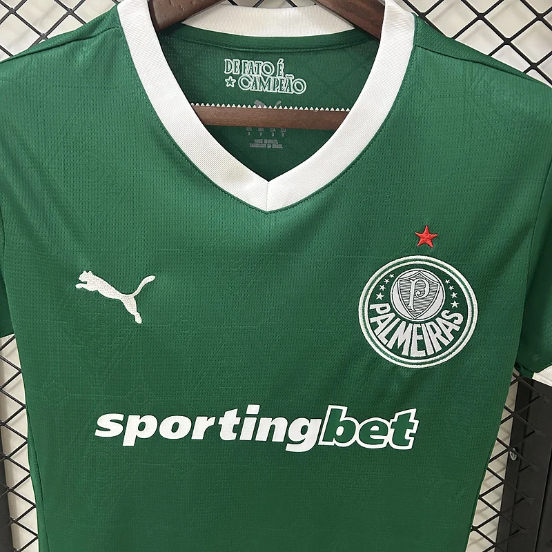 25-26 Palmeirasn Woman Home Soccer Jersey