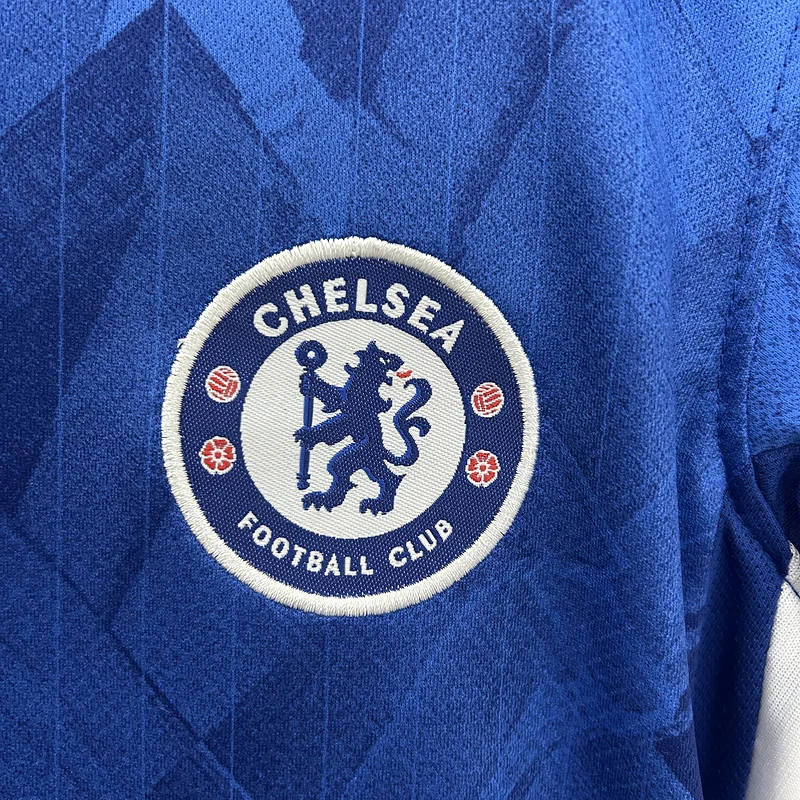 25-26 Chelsea Home Kids Kit Soccer Jersey