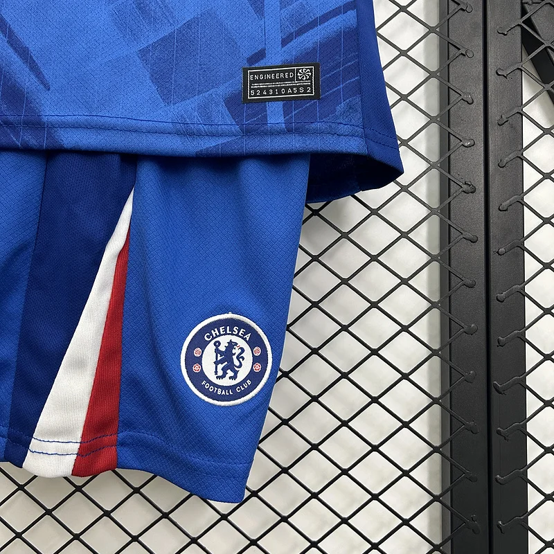 25-26 Chelsea Home Kids Kit Soccer Jersey