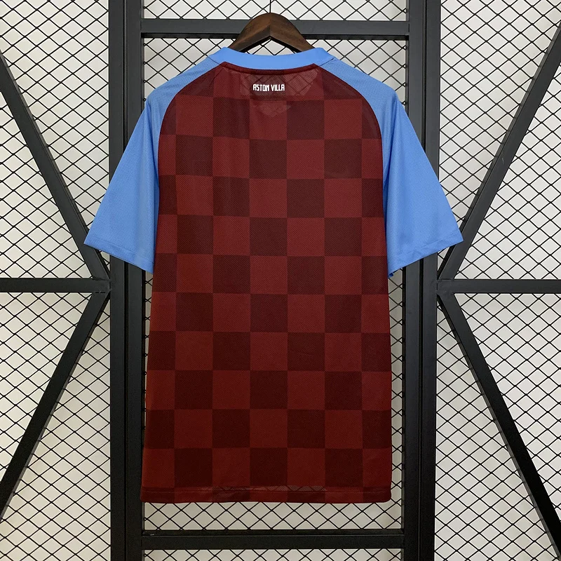 11-12 Aston Villa Retro Home Soccer Jersey