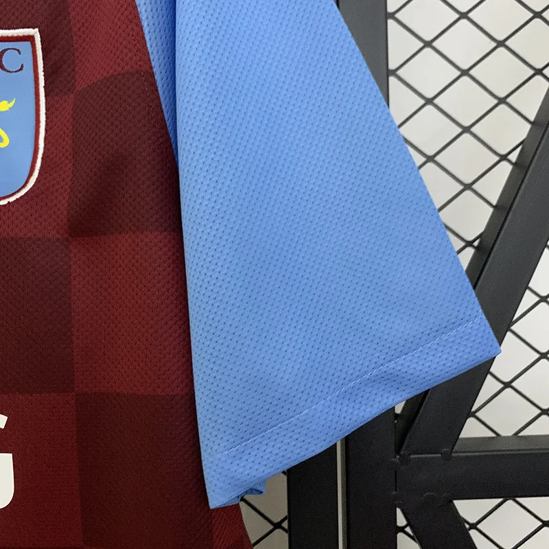11-12 Aston Villa Retro Home Soccer Jersey