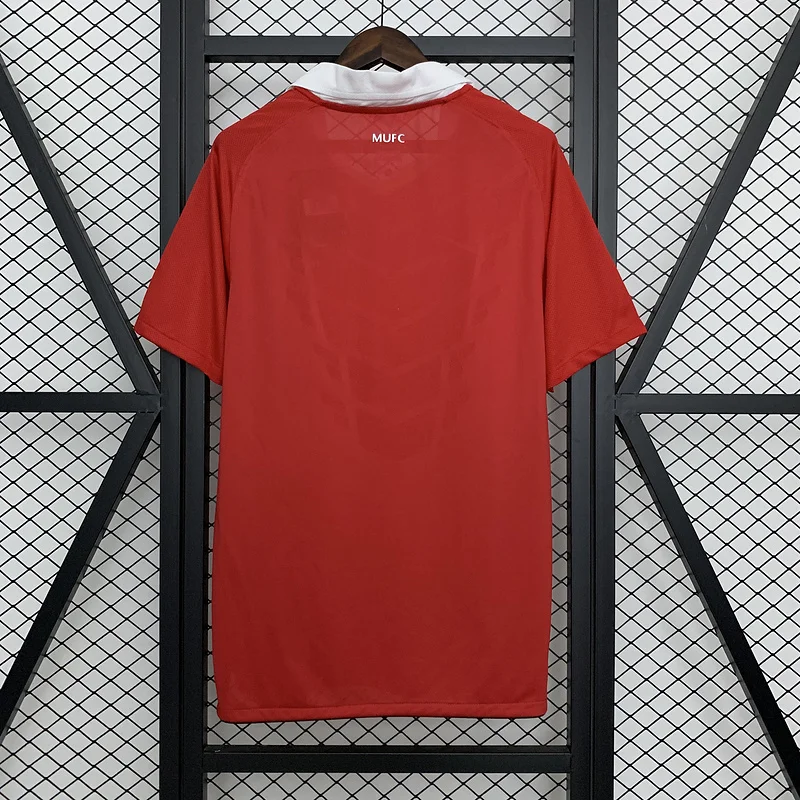 10-11 Manchester United Retro Home Soccer Jersey