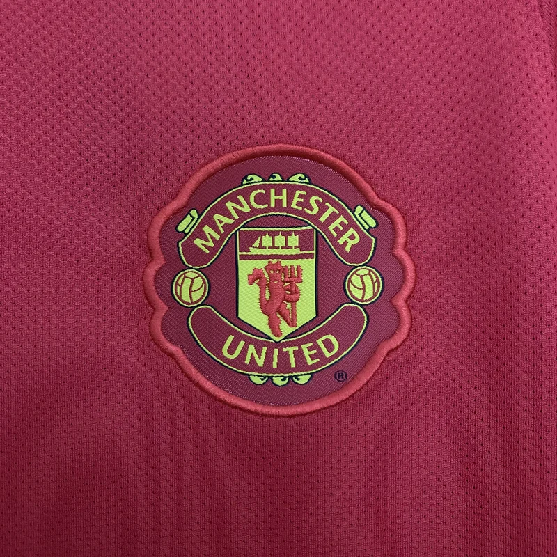 10-11 Manchester United Retro Home Soccer Jersey