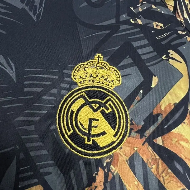24-25 Real Madrid Special edition black soccer jersey
