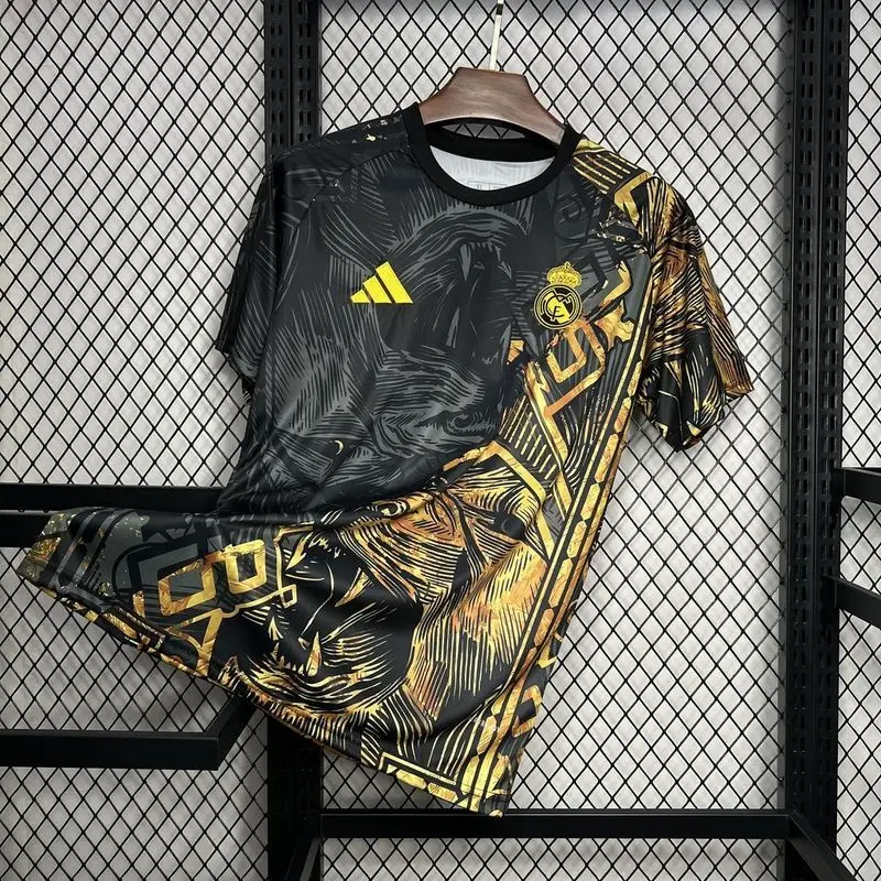 24-25 Real Madrid Special edition black soccer jersey