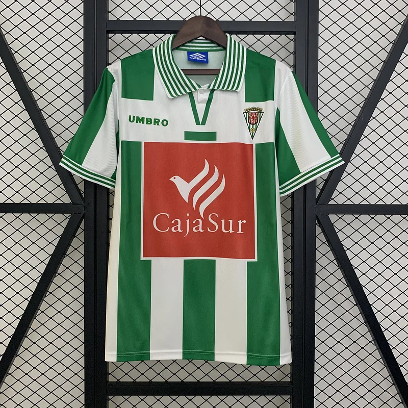 97-98 Cordoba Home Retro Soccer Jersey