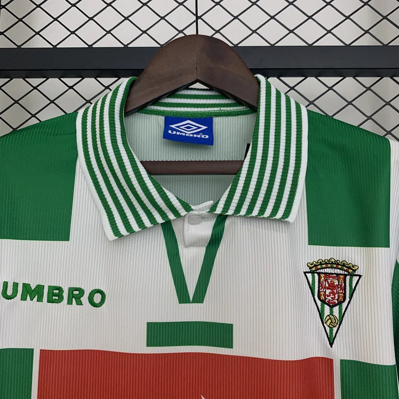97-98 Cordoba Home Retro Soccer Jersey