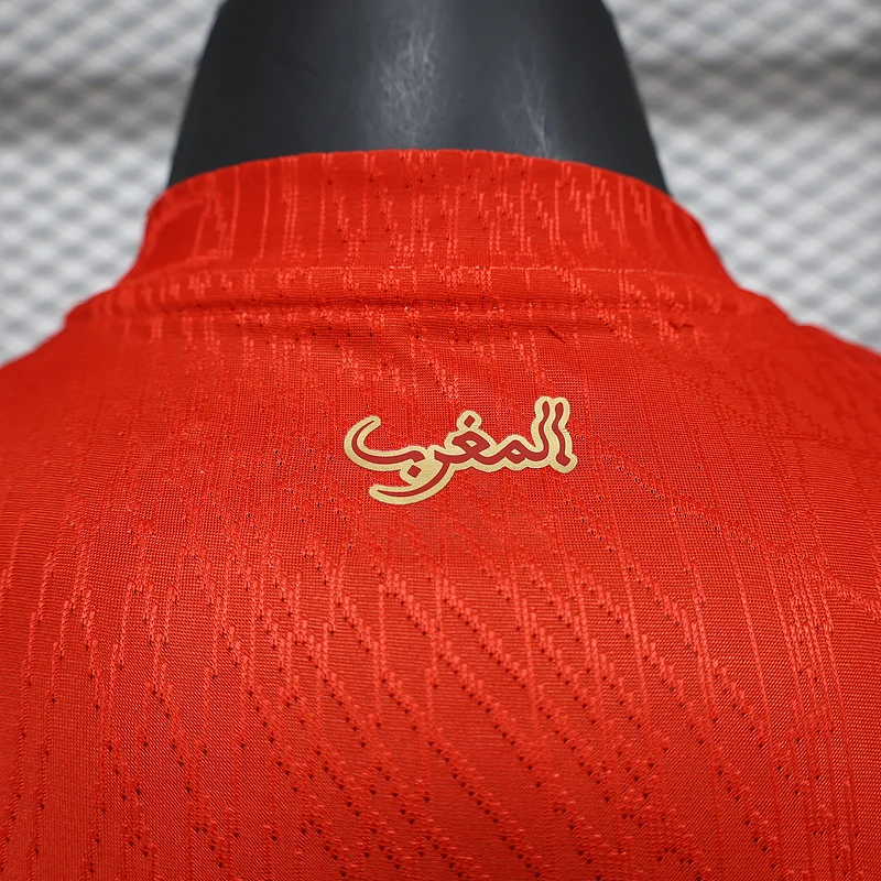2025 Morocco Home Player Version Soccer Jersey