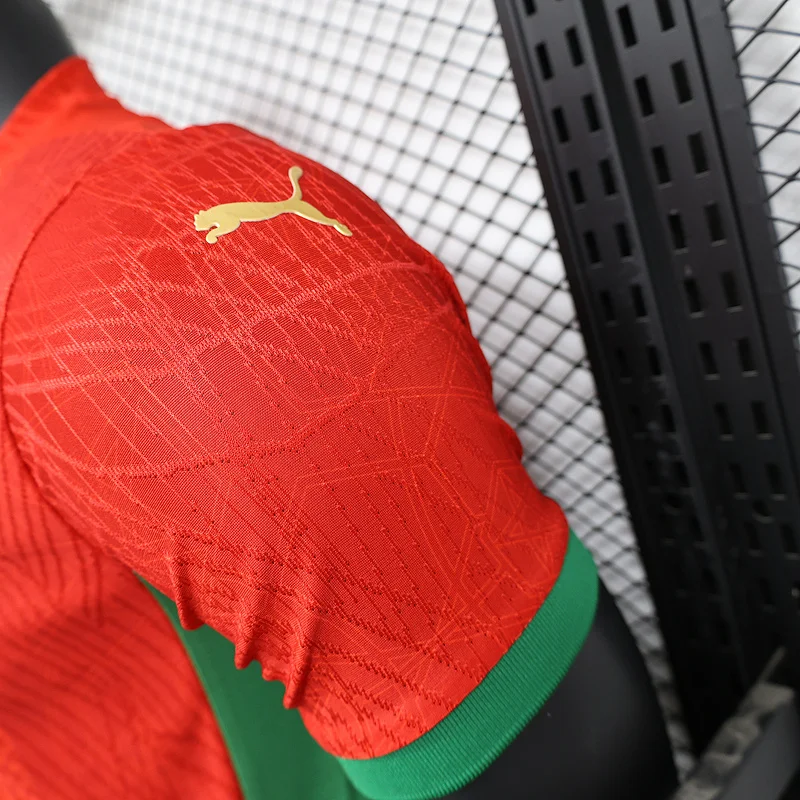 2025 Morocco Home Player Version Soccer Jersey